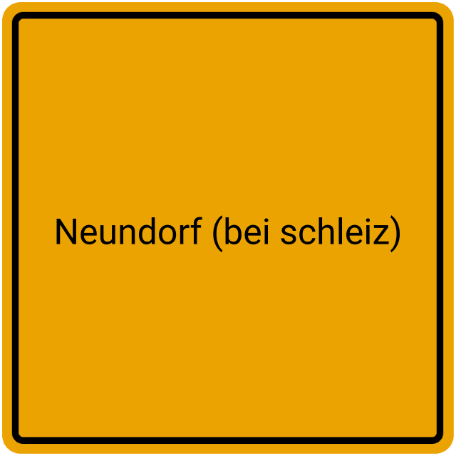 Meldebestätigung Neundorf (bei Schleiz)